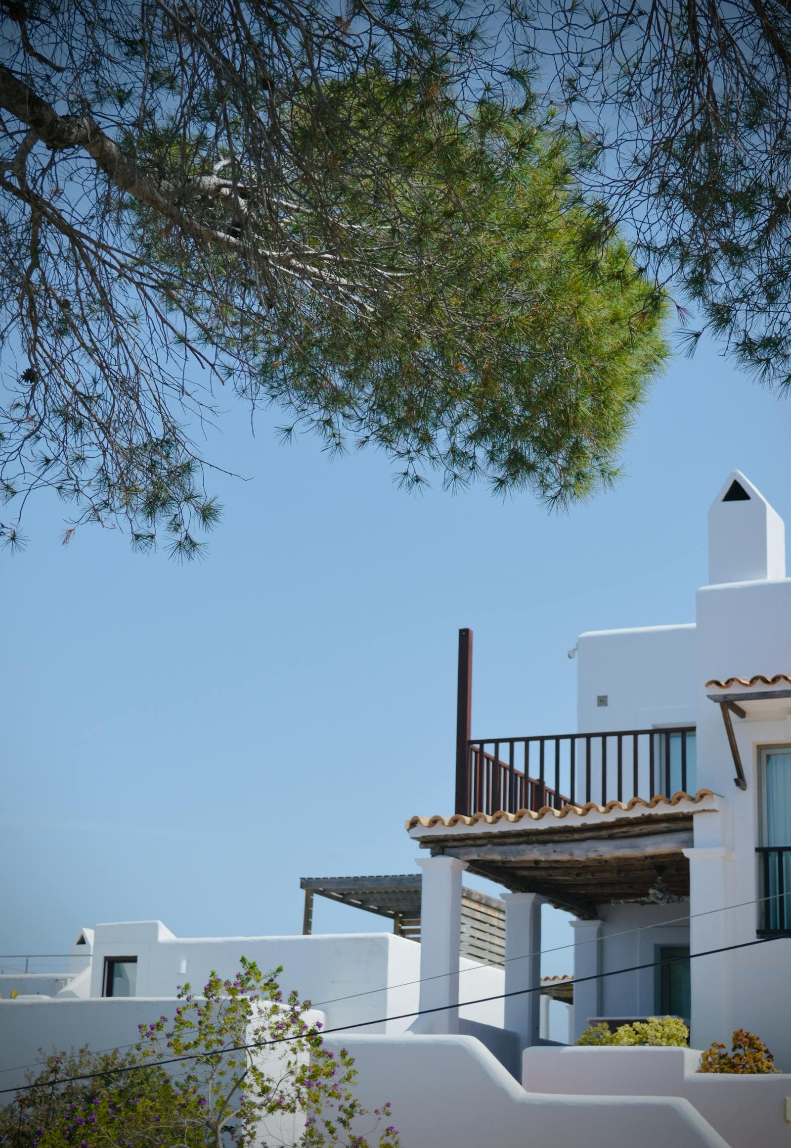 Balearic Islands villa wedding at night with a DJ and live band performing before the curfew